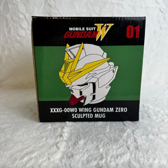 Gundam Wing Zero Sculpted Ceramic Mug new in box Themed LootCrate Exclusive - Picture 2 of 5